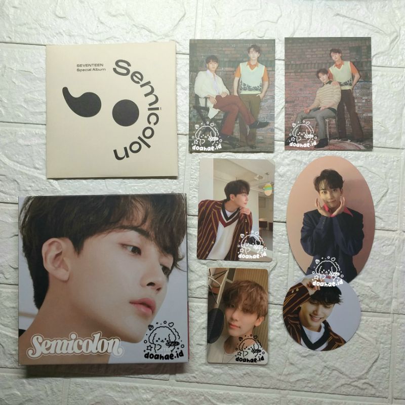 [ BOOKED ] SEMICOLON JEONGHAN SET