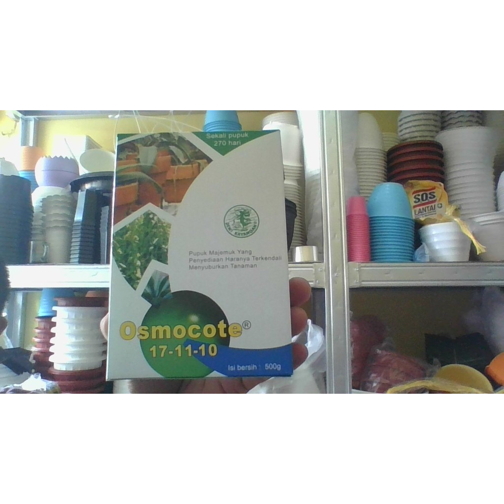 PUPUK OSMOCOTE 17-11-10 {500gr}