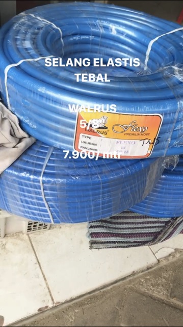 SELANG AIR ELASTIS TEBAL (30mtr) . Selang taman . Tidak menekuk walaupun panjang . WALRUS FLEXO