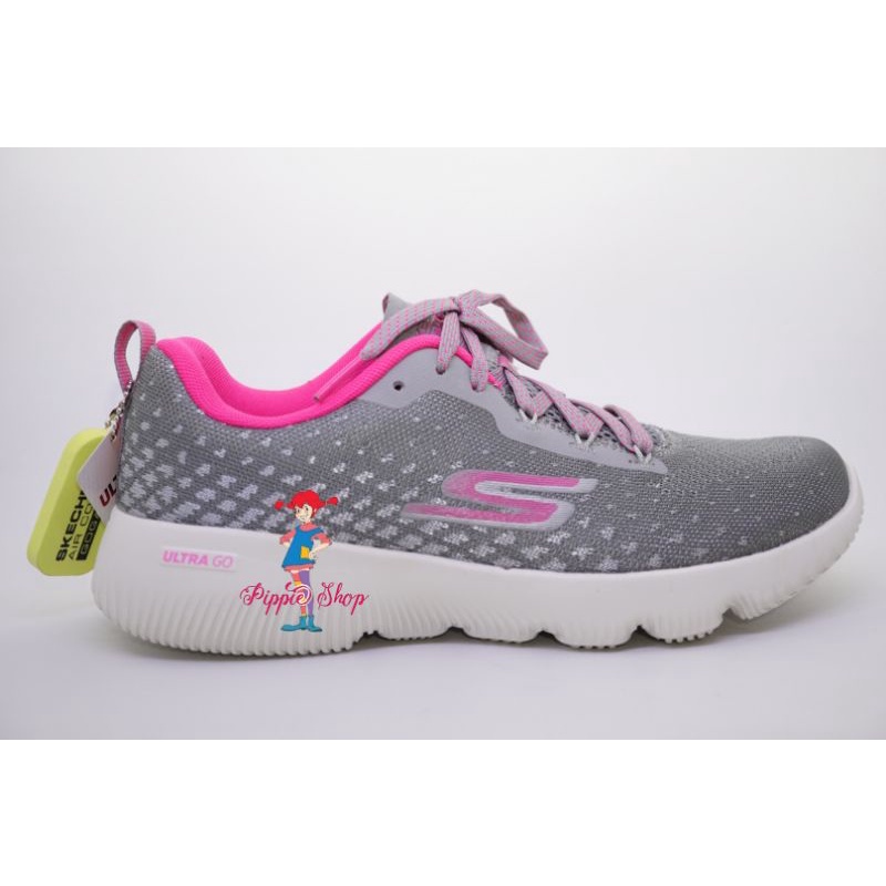 Skechers 128020/GYPK. skechers go run focud radiant motion gray pink. sepatu running skechers origin
