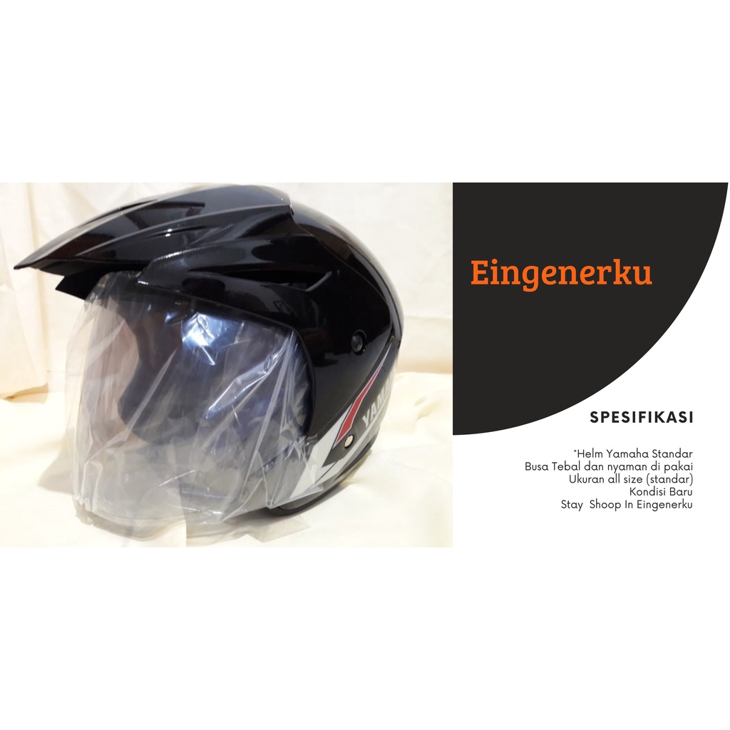 Jual Helm Yamaha Standar Original Sni Indonesiashopee Indonesia