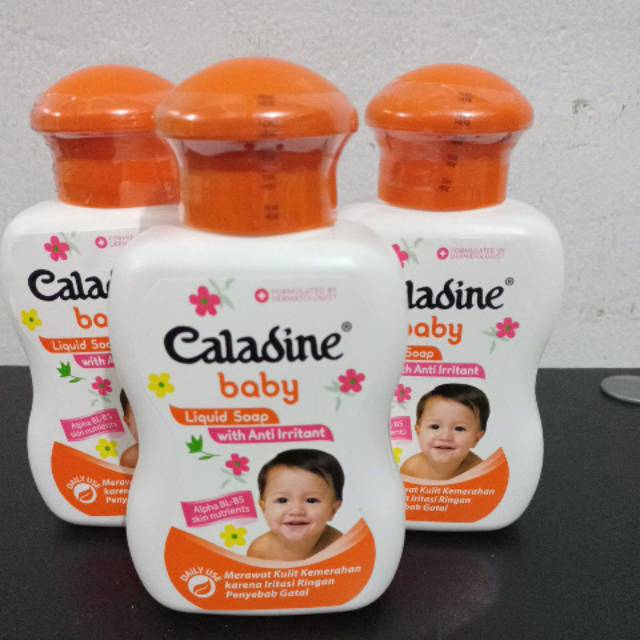 caladine baby liquid soap