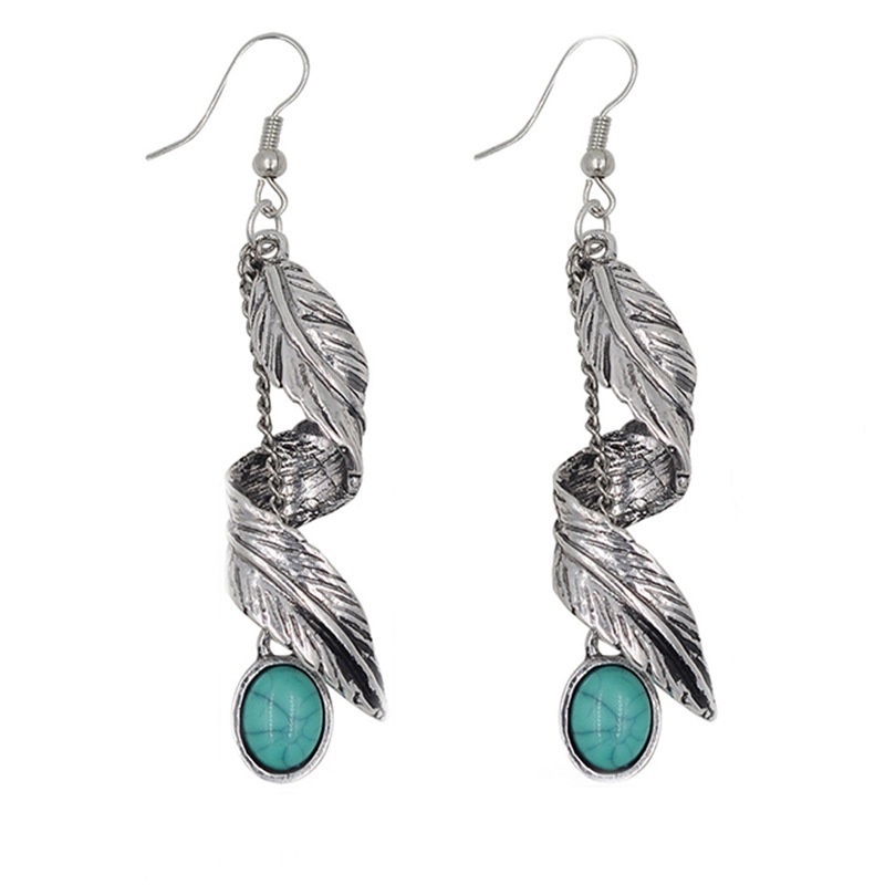 Anting Bahan Stainless Steel Gaya Bohemian Vintage Untuk Wanita