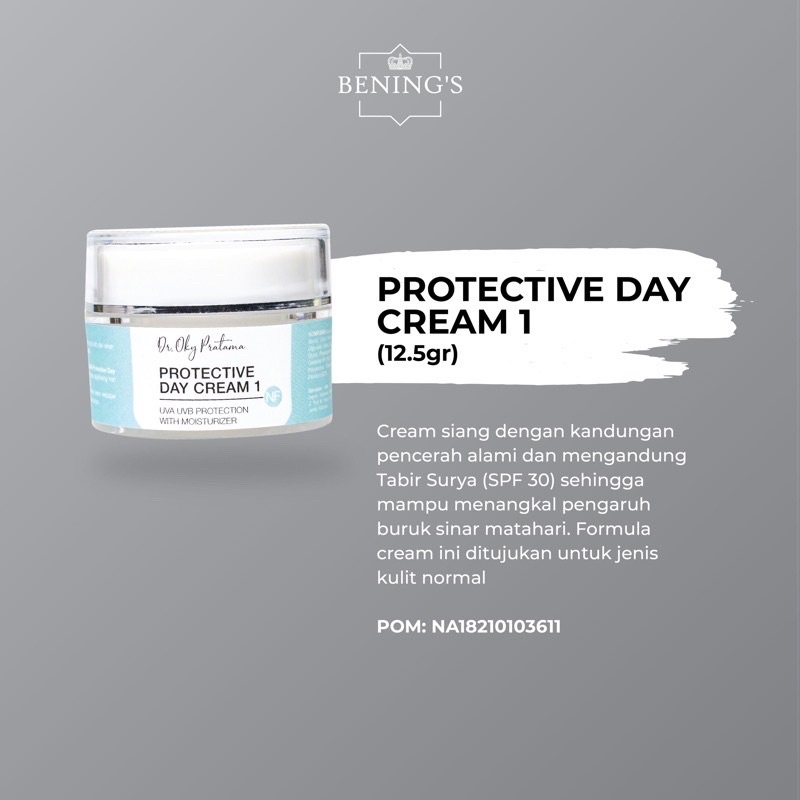 Protective Day by dr. Oky Pratama - Cream Pencerah Siang Tipe I / Benings Clinic