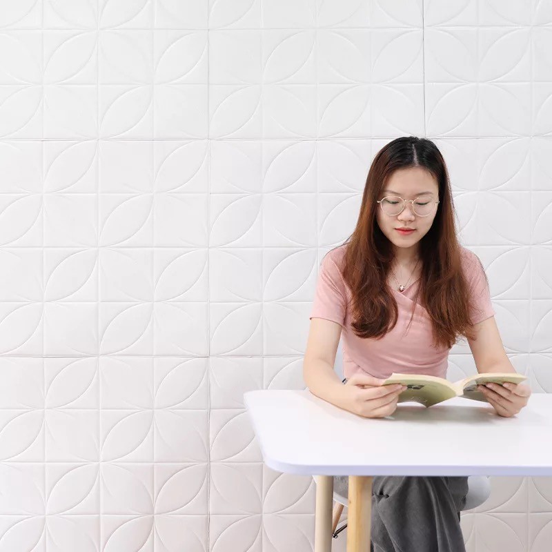 Wallpaper 3D FOAM Dekorasi / Wallfoam Sticker Dinding / Wall Foam Motif Kupu 5mm-4