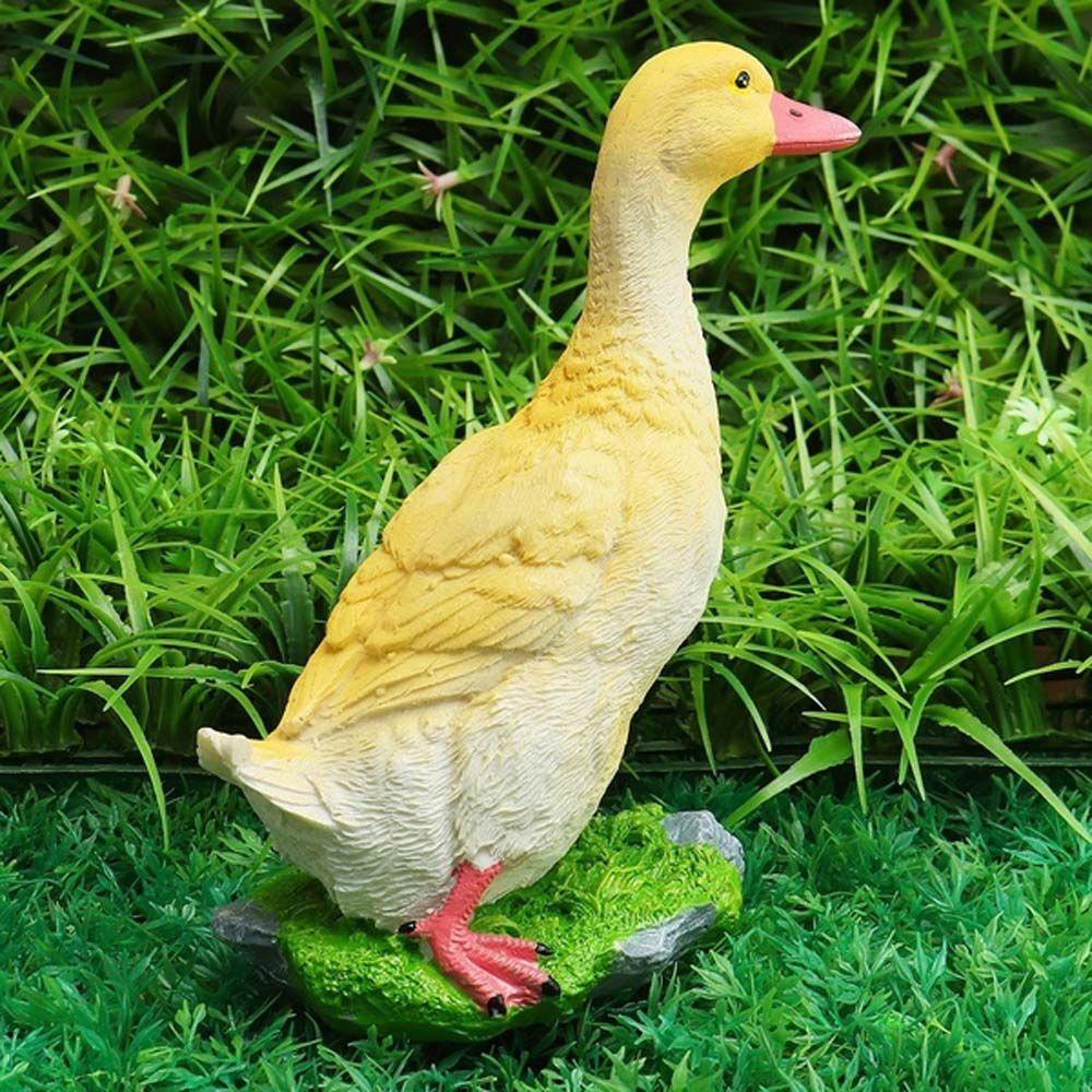 Agustina Miniatur Unggas Mini Untuk Teras Patung Farmyard Dekorasi Rumah Patung Bebek