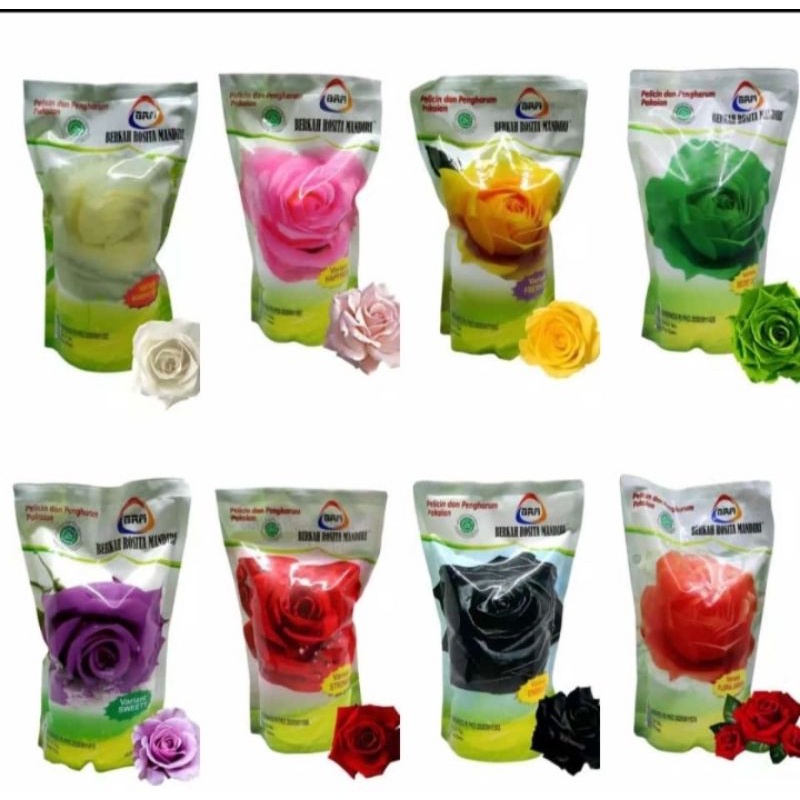PELICIN PEWANGI LAUNDRY BERKAH ROSITA MANDIRI KEMASAN REFILL 900ML