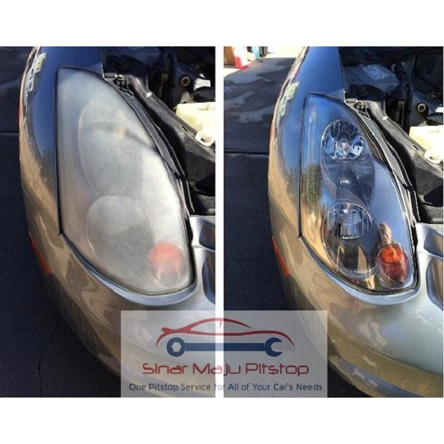 

Penghapus Noda Kuning Akrilik Mika Kaca Lampu Utama Mobil - Turtle Wax