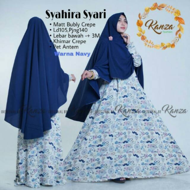 Gamis syar'i khimar jumbo