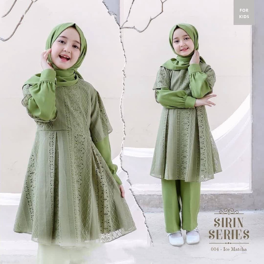 Setelan Anak Perempuan Shirin Kids 2IN1 Atasan Dan Celana Bahan Brukat Malika Mix Moscrepe Setelan Anak Perempuan Terbaru 2022 / Setelan Tunik Dan Celana Baju Brukat Anak Perempuan Baju Pesta Anak Perempuan / Baju setelan Brukat Anak Usia 8 - 9 tahun