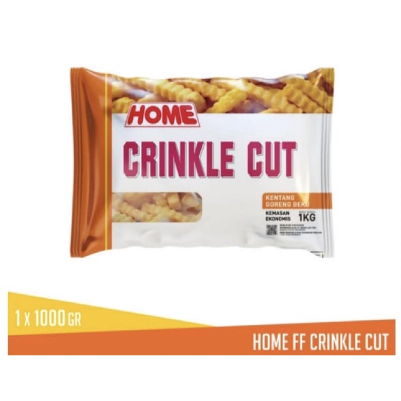 

Crinkle cut fries HOME 1kg
