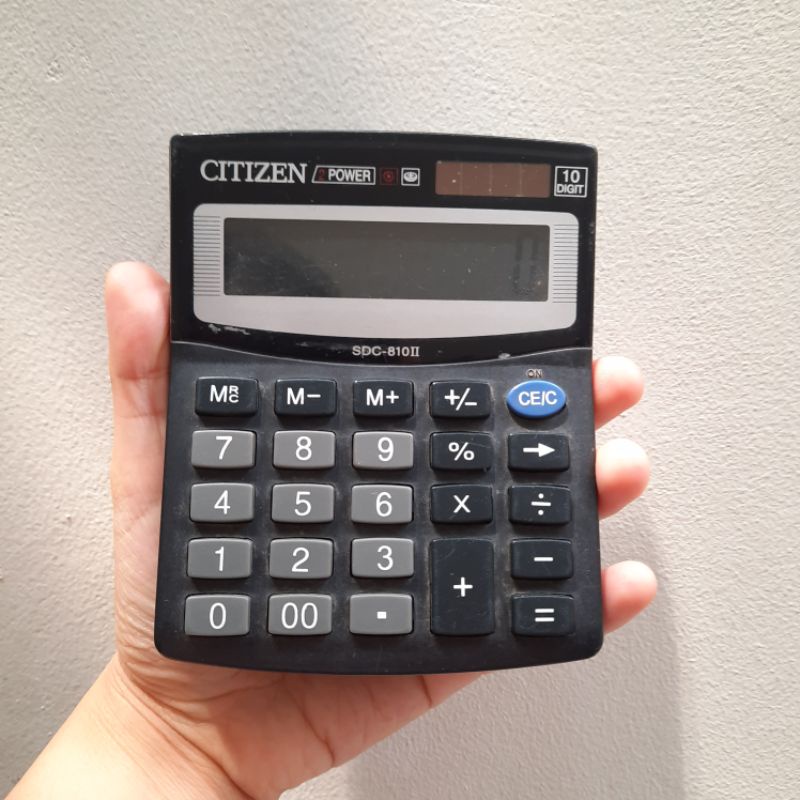 

Kalkulator Citizen SDC-810II Original 12 Digit