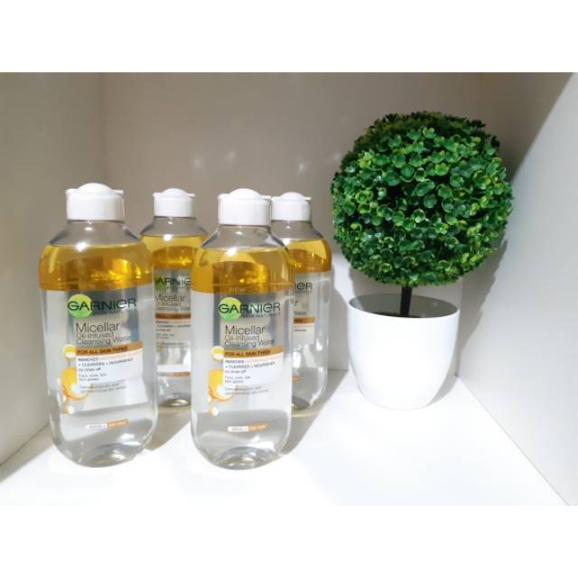 GARNIER MICELLAR OIL-INFUSED CLEANSING WATER (GARNIER MICELLAR WATER BIPHASE ARGAN OIL) 400 ml