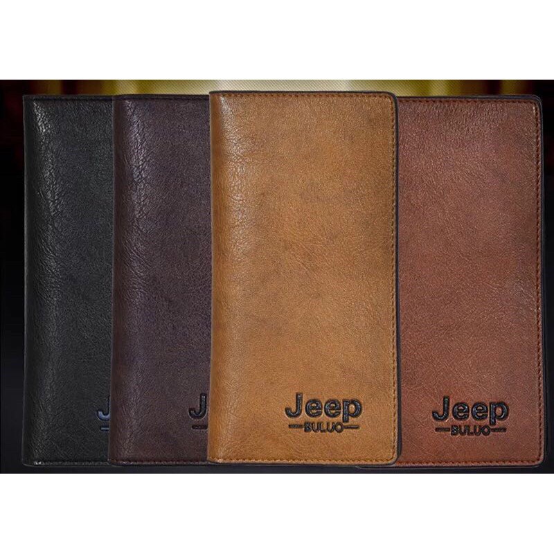 Dompet pria jeep panjang ready warna lengkap