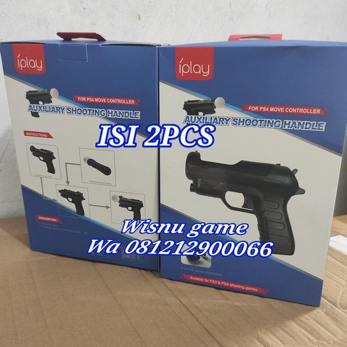 Iplay Auxiliary Shooting Handle For PS4/PS3 Move Controller