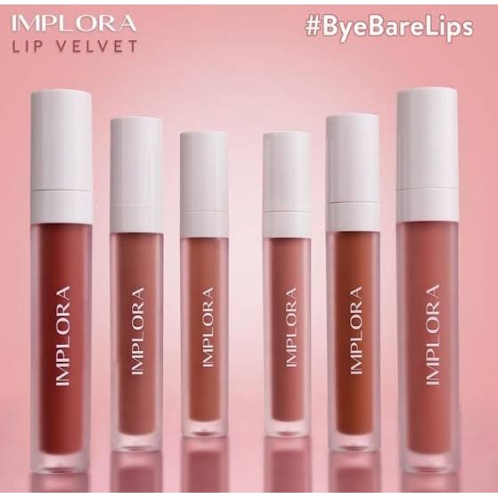 Implora Lip Velvet Matte Lip cream 4,5gr