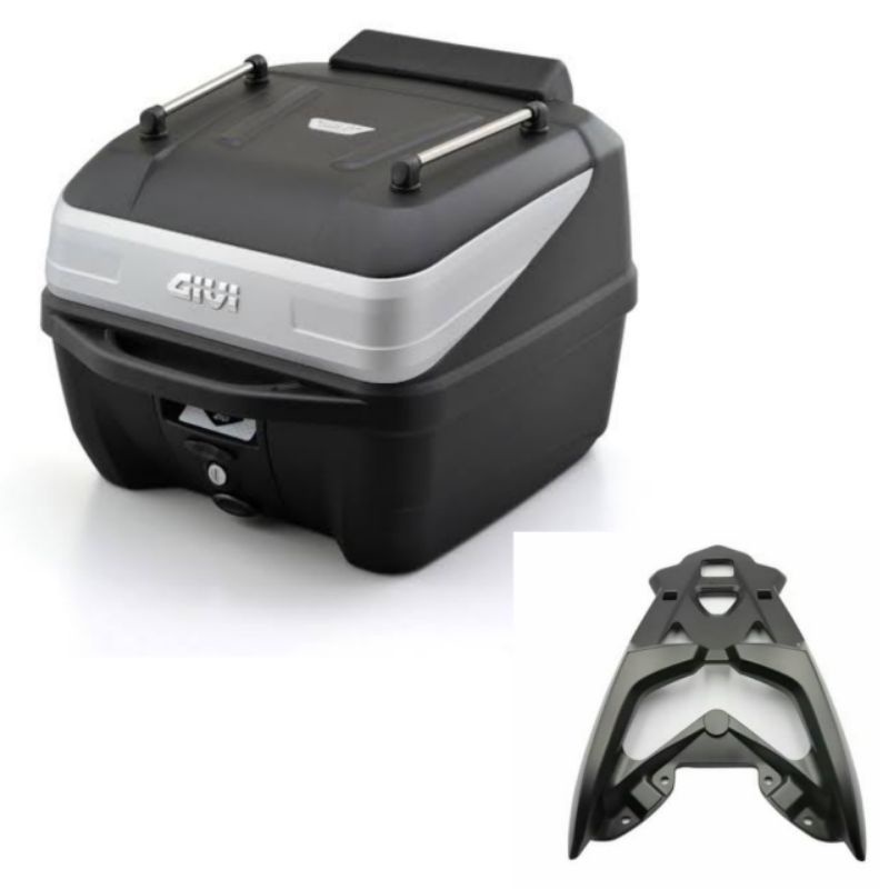 PAKET BOX GIVI B-32 N ADVENTURE + BRACKET BOX NMAX 155 PAKETAN KOMPLIT BOX MOTOR NMAX