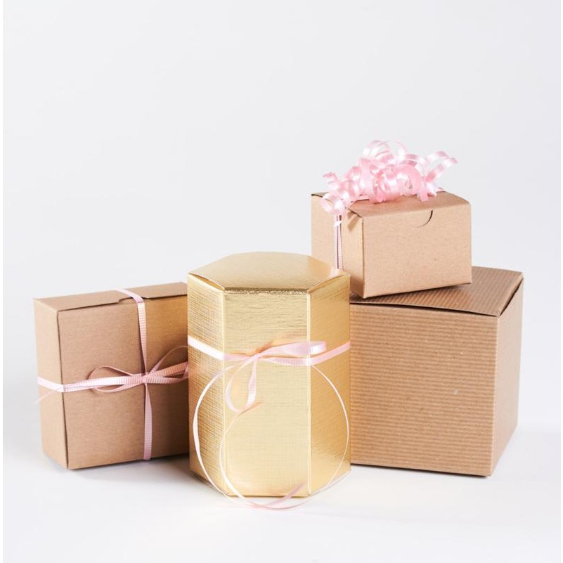 Kardus Packing Mini Online Shop Uk 10x10x5 cm Dus Packing Kecil Box Packaging Mini Kue Bolu Kraft-2