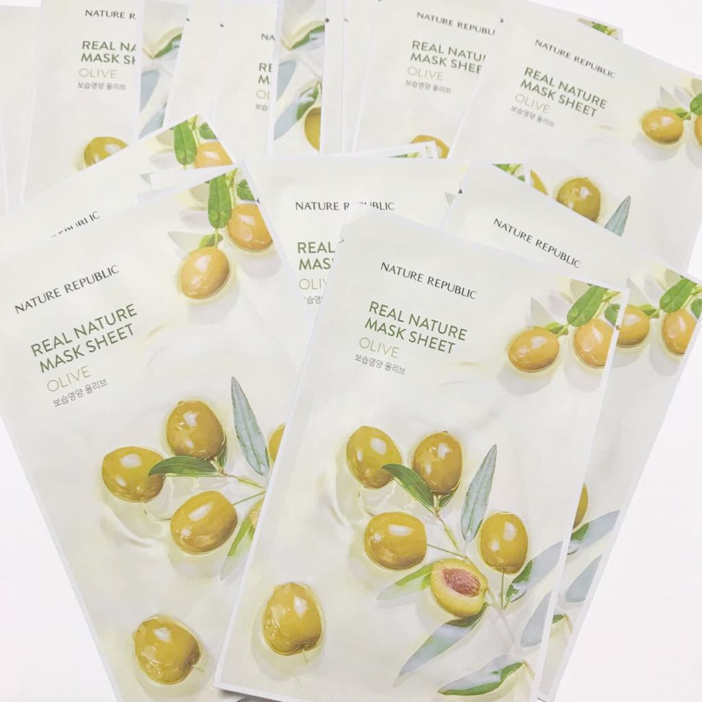 BARU!! NATURE REPUBLIC REAL NATURE MASK SHEET KONTROL MINYAK PELEMBAB