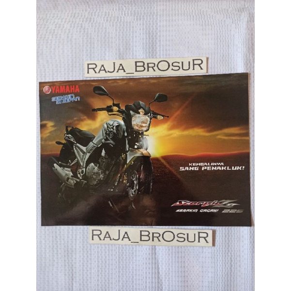 Poster brosur katalog flyer Yamaha Scorpio Z 225 2010