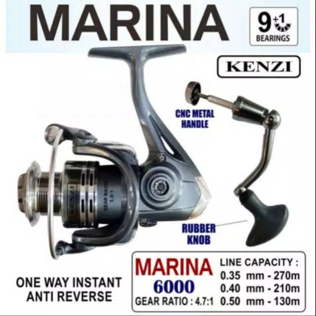 REEL KENZI MARINA 6000