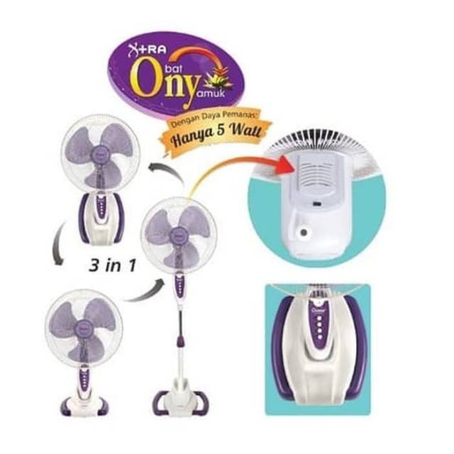 Stand Fan COSMOS WADESTA S033 ONY/ SO33 ONY  ANTI NYAMUK