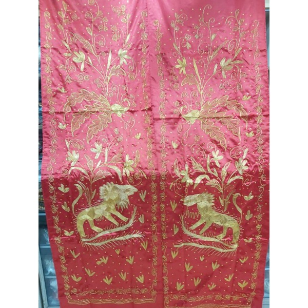 lansia benang emas hiasan dekorasi pelaminan