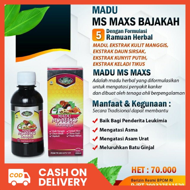 Madu Bajakah Obat Kanker Ms Maxs