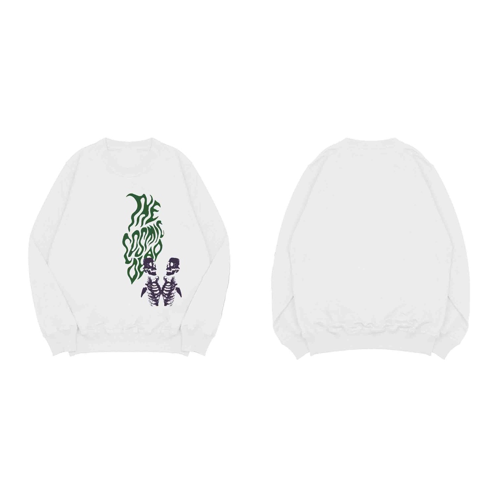 Sweater Crewneck Pria The Cosmic Dead Fleece M - XXL