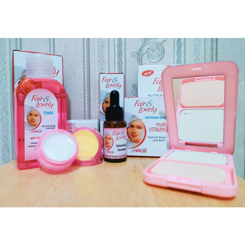 paketan cream fair and lovely 6 in 1
