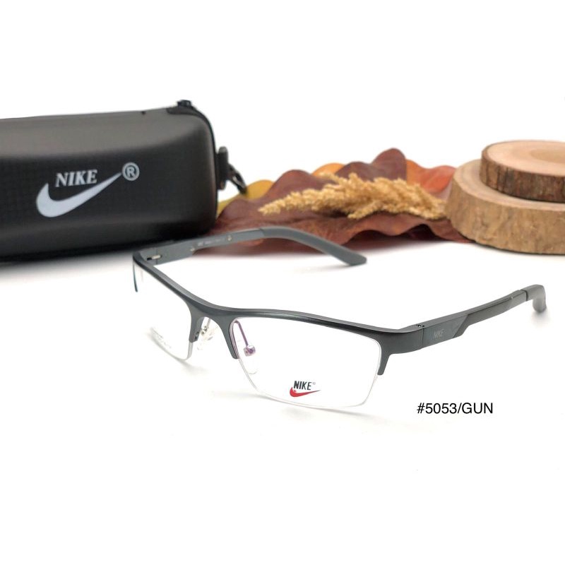 Frame Kacamata Sport Half Frame Nike 5053 Alumunium