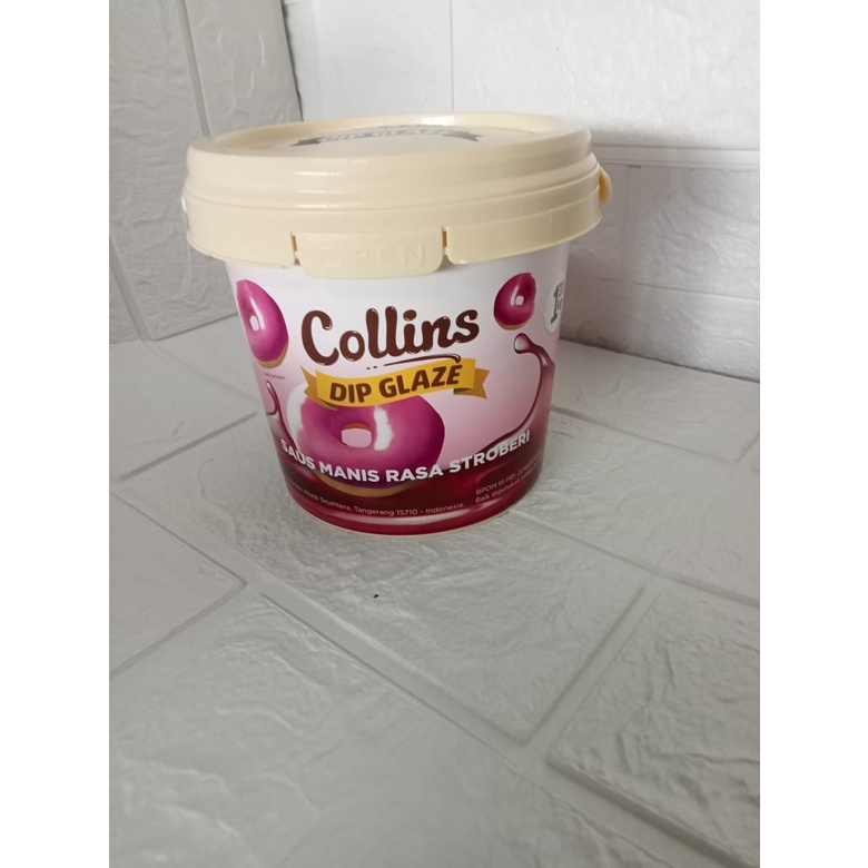 

Dip Collins Glaze rasa strawberry 1kg