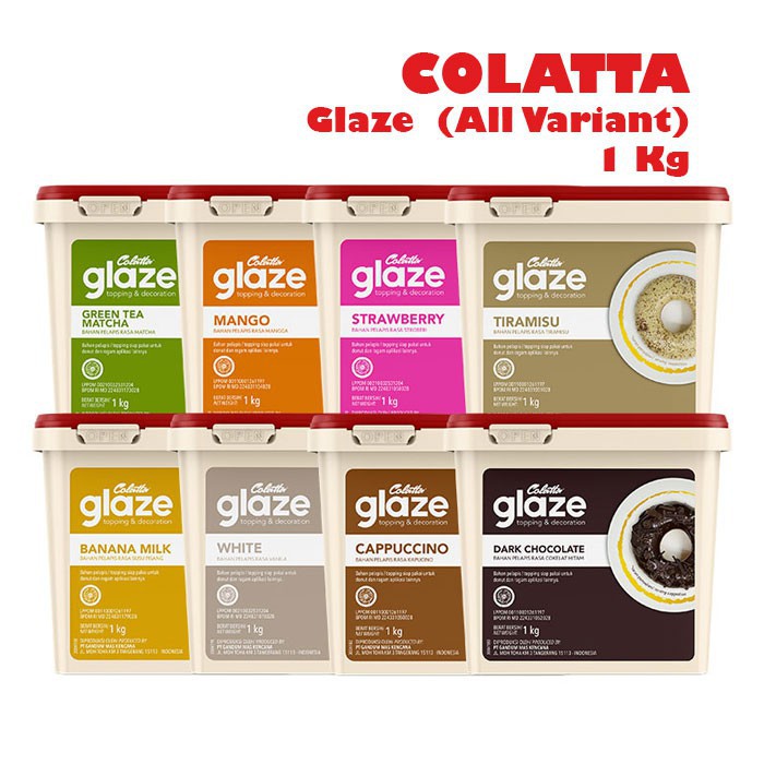 

Colatta glaze 1kg / 5kg