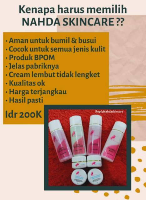produk nahda skincare