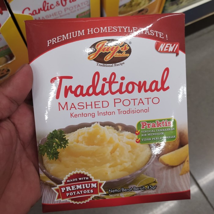 

jays mash potato traditional tepung kentang 45gr