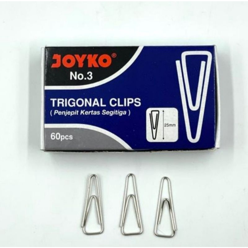 

Trigonal Clip/Paper Clip No 3 Joyco Kecil