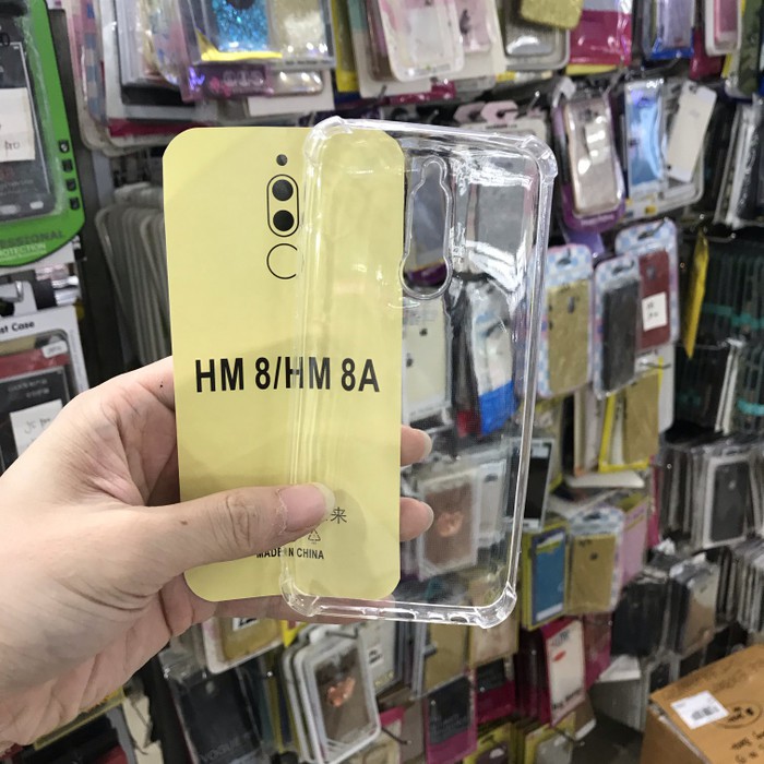 XIAOMI REDMI 8/8A/8APRO CASE SILIKON ANTI CRACK ANTI PECAH - CLEAR
