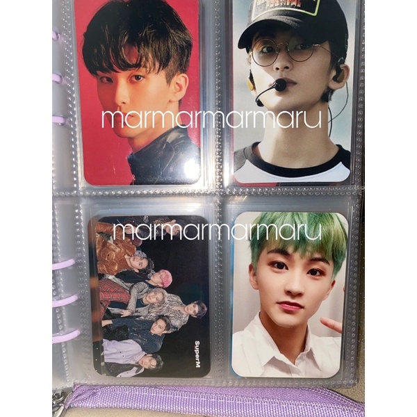 Mark superm europe us random tour klepon photocard pc