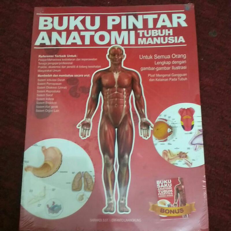 buku pintar anatomi tubuh manusia