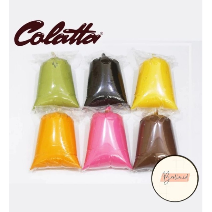 

Colatta Glaze Topping Donut 1 Kg [Repack] Olesan Donat