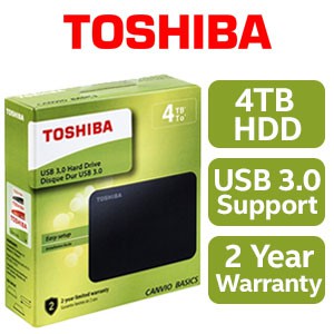 TOSHIBA CANVIO BASIC 4TB