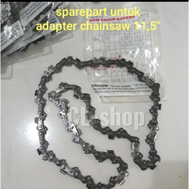 mata gergaji rantai chainsaw mini /rantai chainsaw mini 11,5 inci