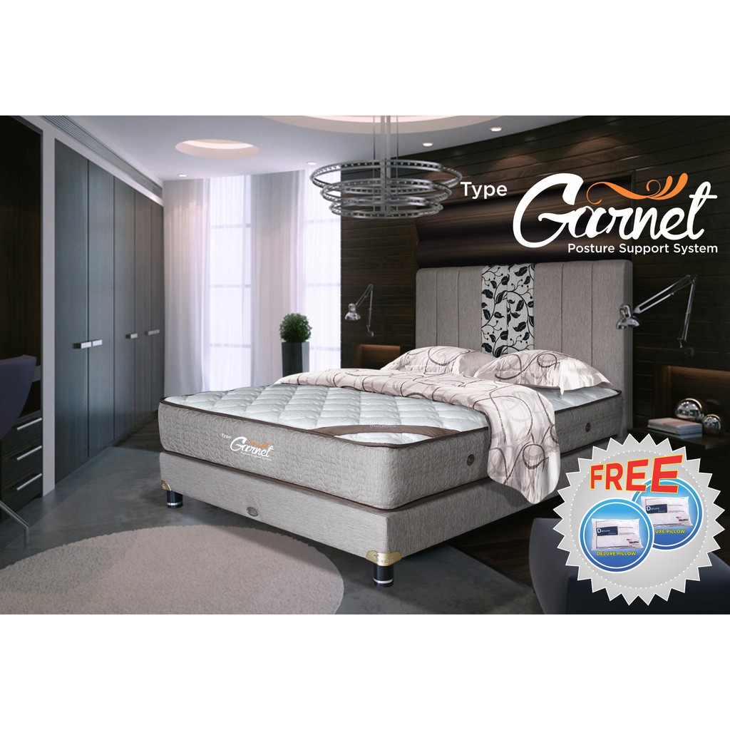 American Pillo Spring Bed GARNET - MATTRESS 120x200