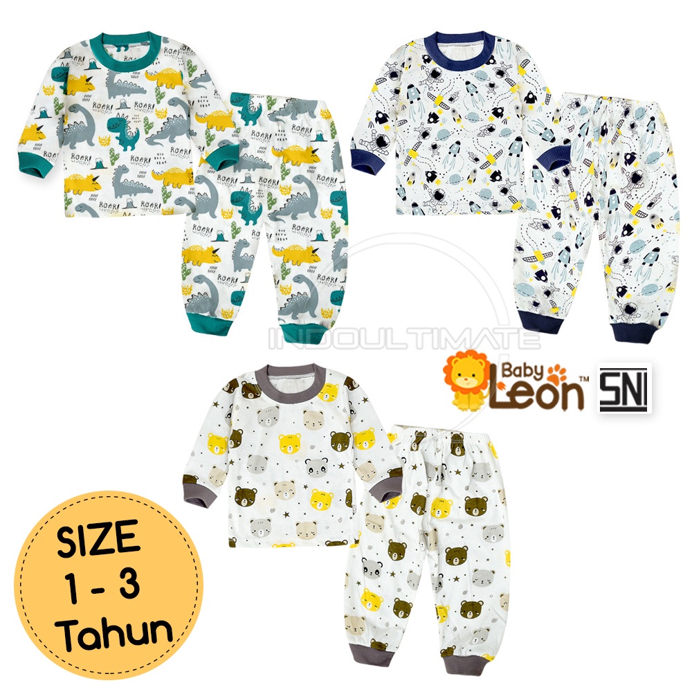 (1-4 Tahun) Setelan Bayi Baju Lengan Panjang + Celana Panjang Anak Bayi Balita 100% COTTON SBJ-71SK Setelan Baju Lengan Pendek + Celana Pendek Anak Bayi SBJ-70SK