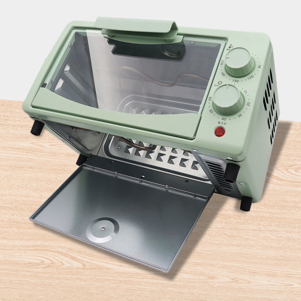 Oven Listrik Low Watt 12L Microwave Pemanggang Electric Penghangat Makanan