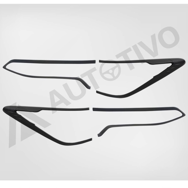 Garnis Lampu Belakang Mobil All New Fortuner 2020 Garnish Black