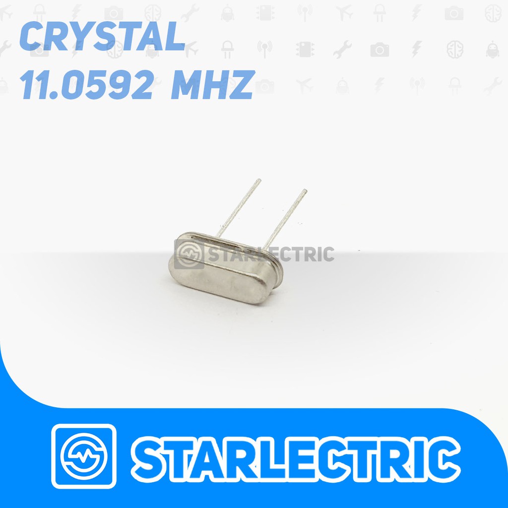 Crystal Oscillator Xtal 11.0592 Mhz 11.0592Mhz