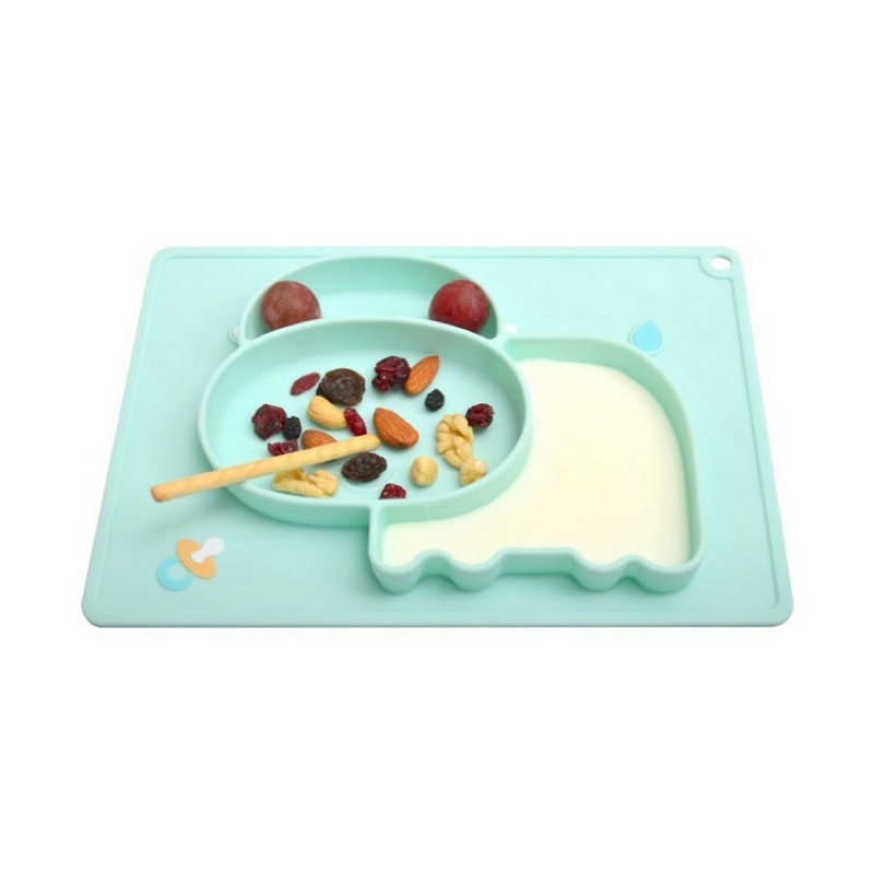 Baby silicone plate - piring bayi silikon