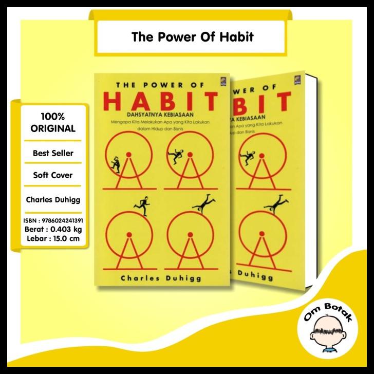 

PROMO BARU BUKU THE POWER OF HABIT .CHARLES DUHIGG PROMO