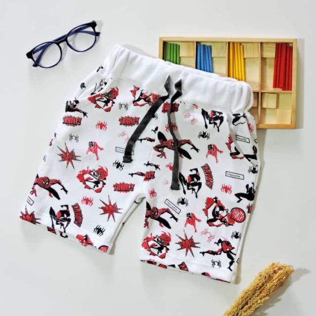 CELANA PENDEK ANAK  HOTPANT HARIAN MOTIF MURAH (CMT BRANDED)